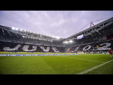 La coreografia dello Stadium prima di Juventus-Roma - Stadium choreography pre-Roma