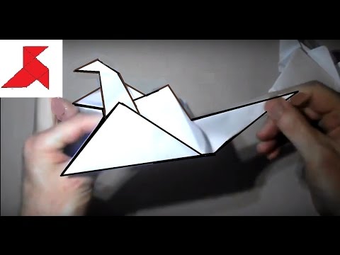 Птица из листа бумаги Птица из листа бумаги