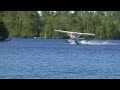 Al Paxhia taking off at Temagami
