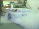 Cop Car BURNOUT