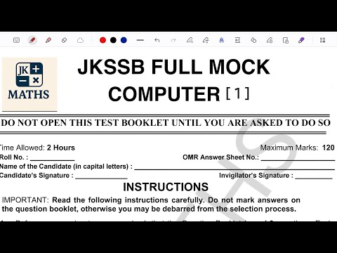 Jkssb Computer Pyq’s of Jkssb Exam | Jkssb Computer Classes #computer #mcq #computermcq #jkp #mock 