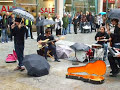 The Charlatans - busking in Manchester - Oh! Vanity