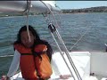 lago san roque navegando a vela