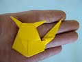折り紙・ピカチュウHow to make Pikachu