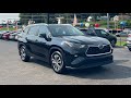 Used 2024 Midnight Black Metallic Toyota XLE video 1
