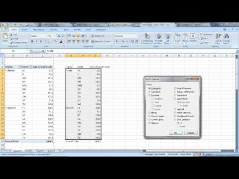 how to fill blanks in excel