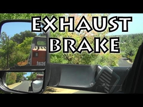 how to adjust bd exhaust brake