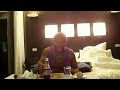Darrell Luster Having Dinner In His Hotel Room In Marciac, France
