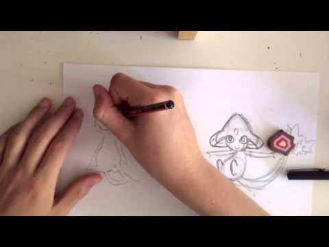how to draw azelf mesprit and uxie