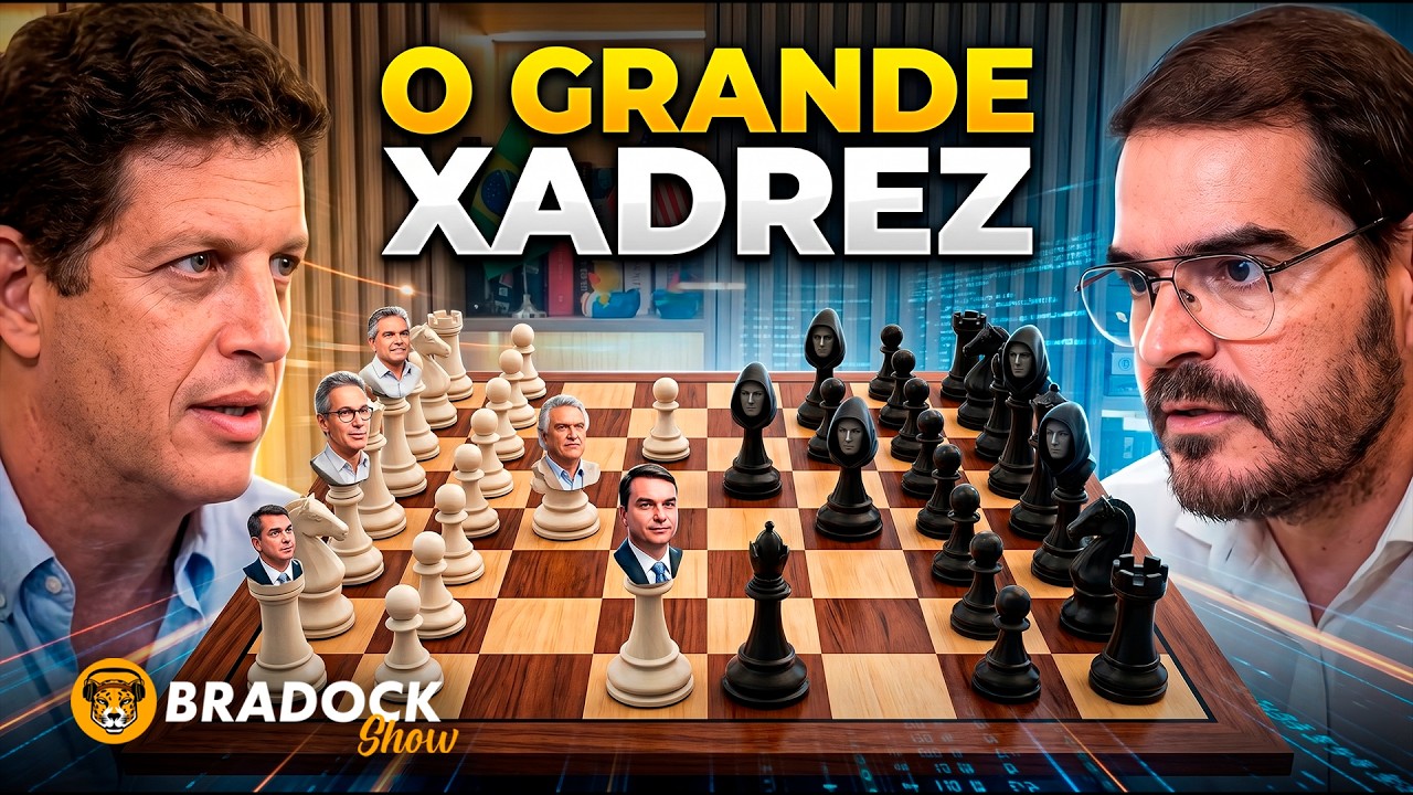 O XADREZ DE 2026: Salles e Constantino revelam a jogada para derrotar o sistema no Bradock Show