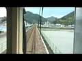 牟岐線 阿波海南→海部 Mugi Line arrives at Kaifu