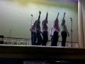 cancion it´s raining men manu conxi andrea laura jaime sara