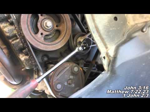 Serpentine Drive Belt Remove & Replace “How to” Ford Escape