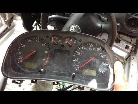 how to get rid of service light mk4 golf
