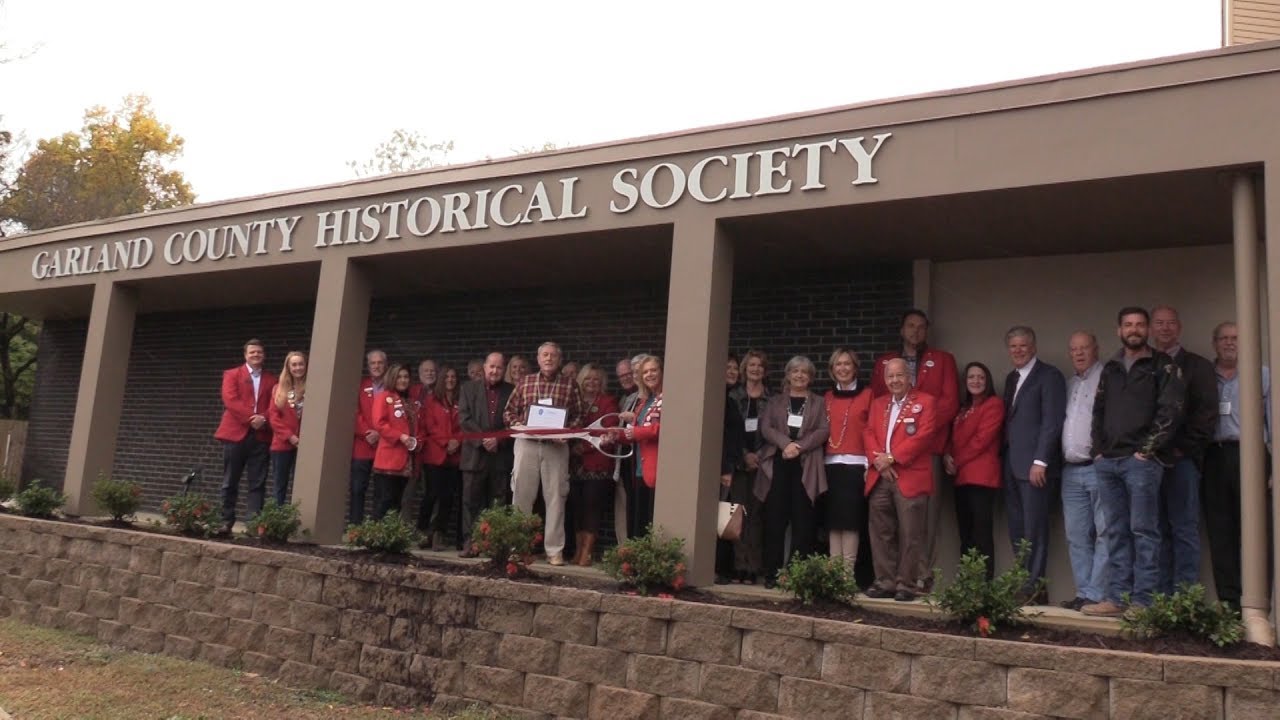 Garland County Historical Society Expansion Ceremony & Ribbon Cutting