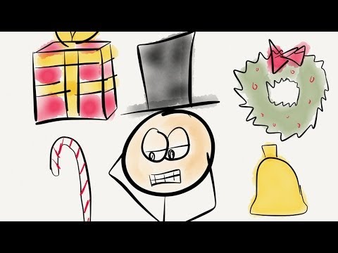 how to draw ebenezer scrooge