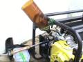 Generator on HHO Gas/Generator läuft mit Wasser