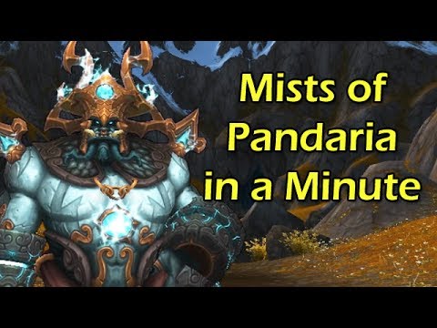 Mists of Pandaria in a Minute by Wowcrendor (WoW Machinima)
