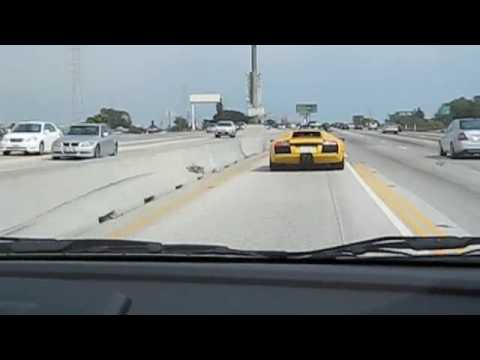 Minivan beats Lamborghini