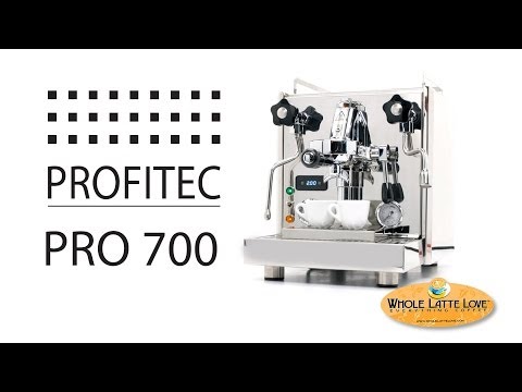 Profitec Pro 700 Dual Boiler Espresso Machine Overview