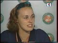 ヒンギス Schwartz 全仏オープン 1999