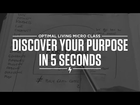 how to discover life purpose