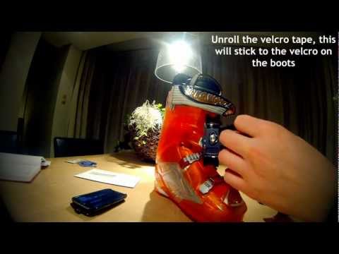 how to fasten ski boots
