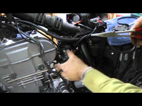 how to remove kx250f carb