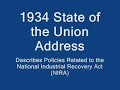 FDR on mortgages, gold, reflation, and labor standards