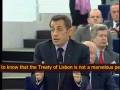 videos de Sarkozy calls for EU 