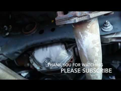 how to drain diff oil