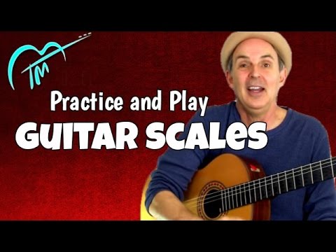 how to learn guitar scales