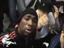 Pro break dancers in battle