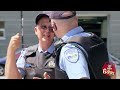 A gang of naughty little kids get revenge from the cop that deflates their ball by beating the crap out of him. Humiliated, the police officer lies to his partner by claiming his attacker was a large, muscular man. A presentation of JustForLaughsTV, the official Just For Laughs Gags YouTube channel. Home of the funniest, greatest, most amazing, most hilarious, win filled, comedy galore, hidden camera pranks in the world! Social Animal? Here are a few interesting links: Twitter: twitter.com Facebook: facebook.com Tumblr: justforlaughsgags.tumblr.com Pinterest pinterest.com Puppies: www.youtube.com Offical Site: www.gags.justforlaughs.com Juste pour rire les gags, l'émission de caméra cachée la plus comique de la télé!