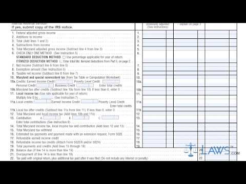 Form 502 Instructions Maryland - WordPress.com - Fill Out and Sign ...