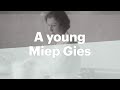 Unique film footage of a young Miep Gies