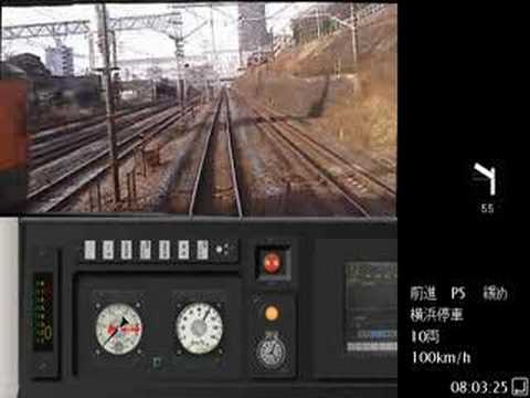 鉄道運転シミュレータ 湘南新宿ライン 快速E231系 (新宿~横浜) Part 4