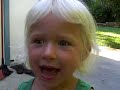 Phoebe singing in the backyard.