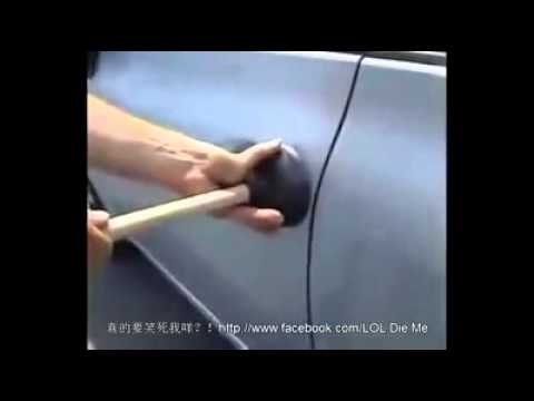 how to open a locked car door