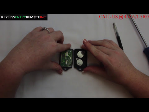 How To Replace Lincoln Town Car Key Fob Battery 1992 1993 1994