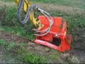 Scavafossi per braccio idraulico Single double wheel ditchers for hydraulic arm