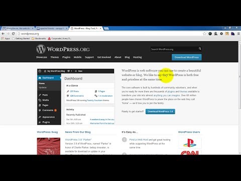 how to install wordpress.org