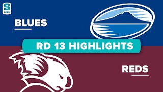 Blues v Reds Rd.13 2022 Super rugby Pacific video highlights
