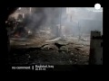 Watch 'Bomb attack on Arabiya TV in Baghdad - no comment'