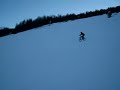 Mtb DH on the ski-slopes at 100 km/h!!!