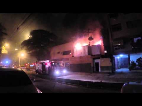 Incêndio no restaurante A Mineira / Niterói (17/07/14)