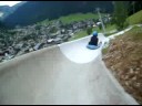 Dry Bobsledding In Morzine France