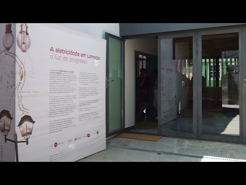 Exposição na renovada Casa dos Bordalos sobre a história da electricidade em Lamego