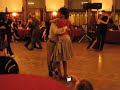 chicago mini tango festival 2008 group dance featuring local instructors and maxi copello and maria blanco (all black, blonde hair)as guests.

local instructors

ernest williams & maricela wilson (red grey), ray barbosa & anna karrasik (pink), daniel noce & ramona nita (all black red shoes), somer surgit & agape pappas (white shoes), nina tatarowicz and partner (white print), burak & maria (all black, pony tail), phoebe grant and leroy hearon (red and black), pamela stratesman and marco mambelli (grey suit), netza roldan and partner (black short sleeve with grey stripe)