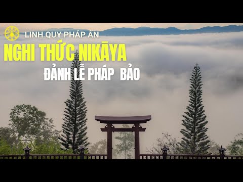 Nghi Thức NIKAYA - Đảnh Lễ Pháp Bảo - Thiền Quán Sám Hối Diệt Ngã - Tâm Khiêm Hạ Dễ Thương *